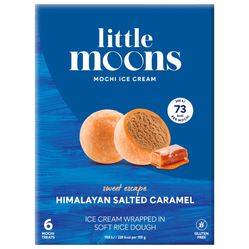 Little Moons Mochi Eis Himalayan Salted Caramel 192g